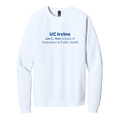 UC Irvine Wen Public Health Fleece Crewneck Sweatshirt-Blue