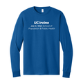 UC Irvine Wen Public Health Long Sleeve T-Shirt-White