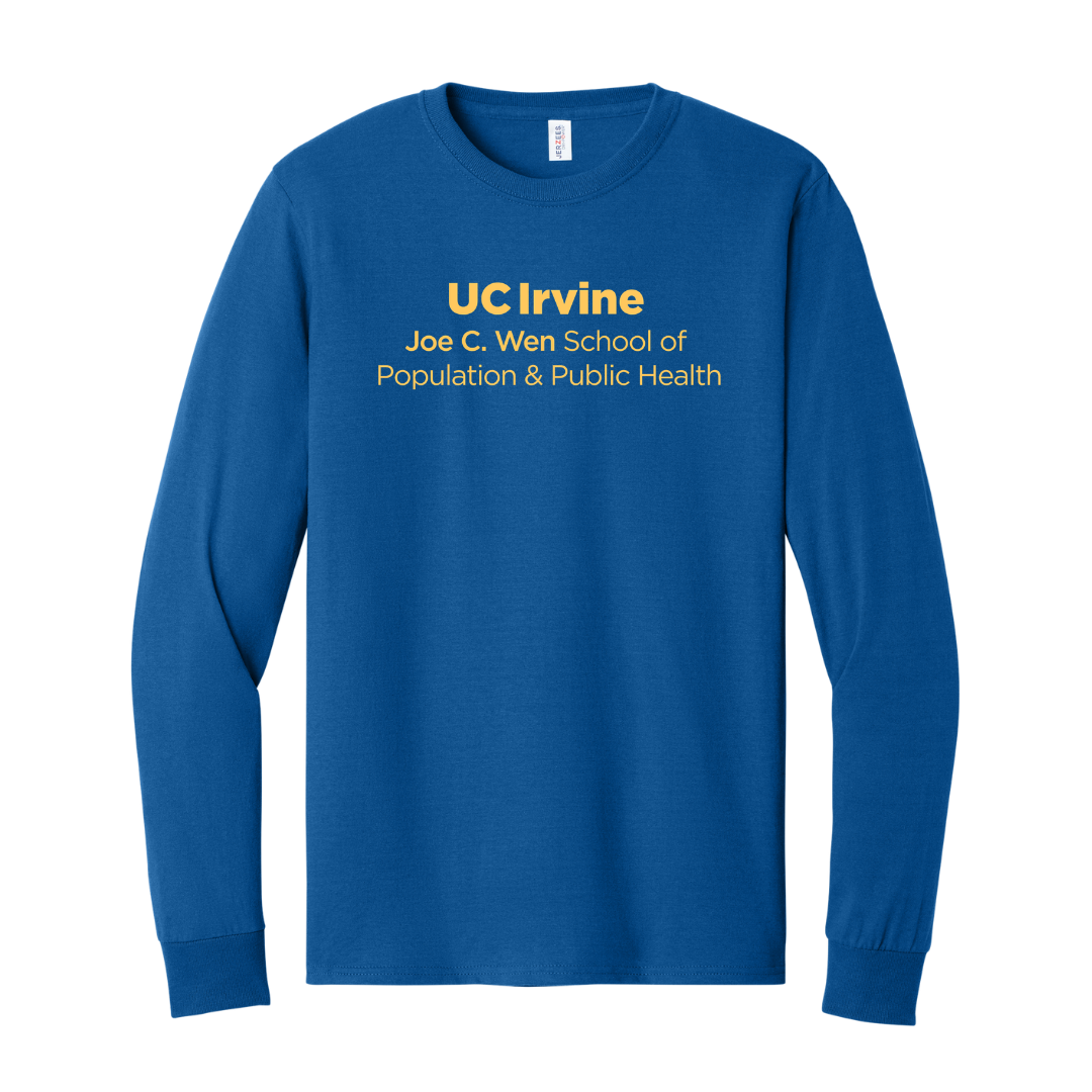 UC Irvine Wen Public Health Long Sleeve T-Shirt-Yellow