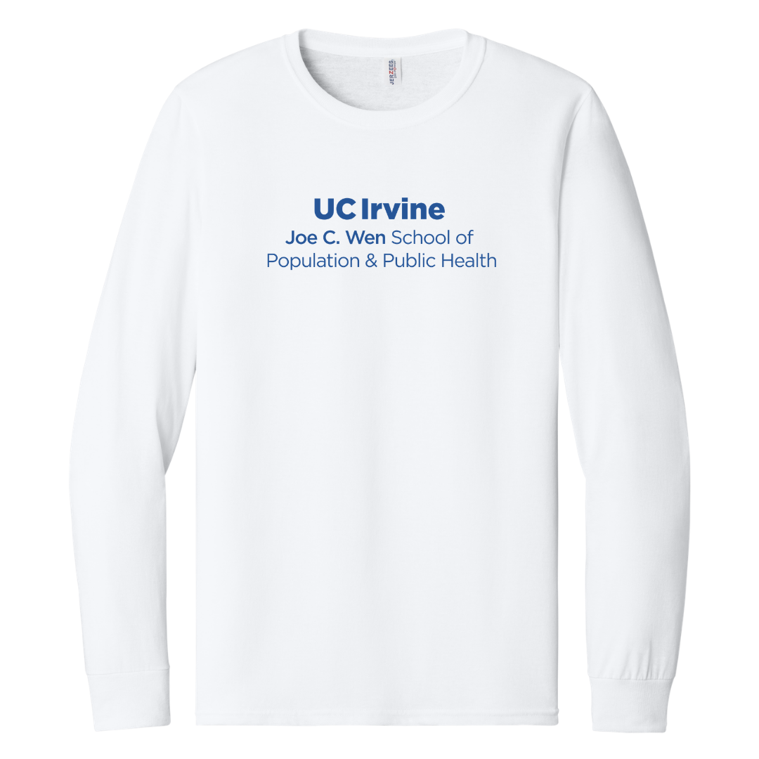 UC Irvine Wen Public Health Long Sleeve T-Shirt-Blue